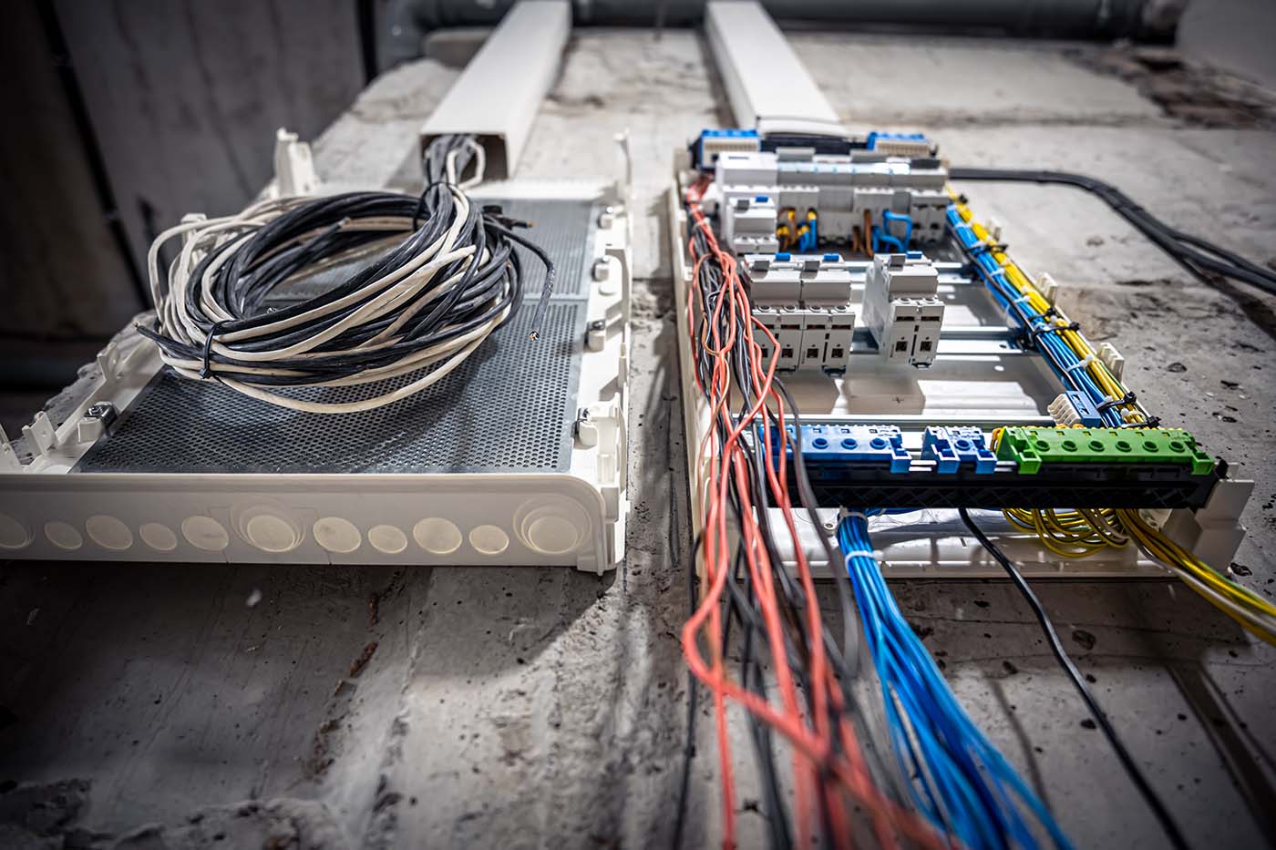 cableado eléctrico Instalaciones de baja tensión